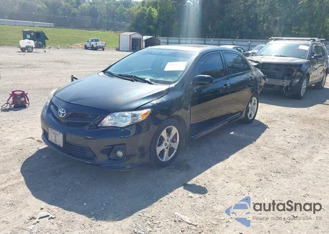 2012 Toyota Corolla S/Le z USA, uszkodzony, nr VIN 5YFBU4EE7CP018840